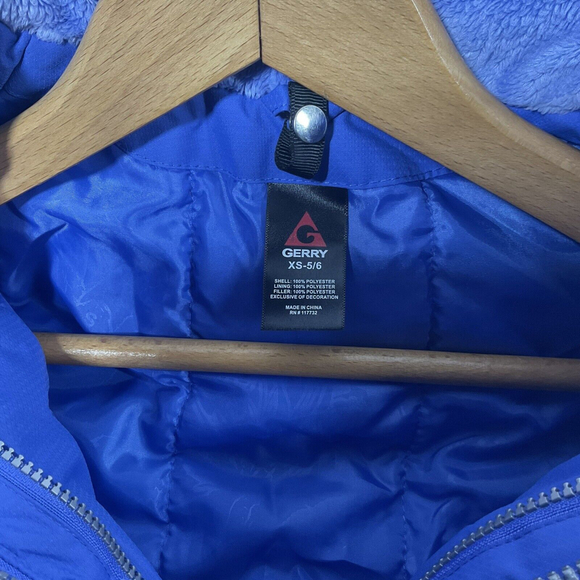 Gerry Hazel 3-in-1 Systems Snowboarding Jacket Coat SZ XS 5 /6 Blue Hood - Picture 5 of 7